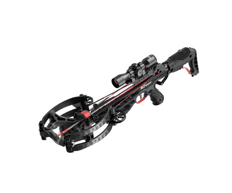Barnett Hyper Raptor 410 Crossbow Package With 4 x 36 Illuminated Multi-Reticle Scope w/Flip-up Caps