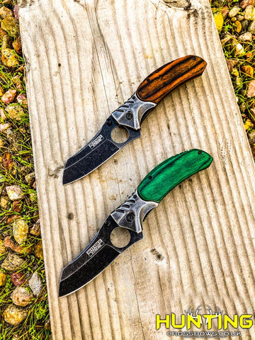 8" Skinner Hunting Folding Spring Assisted 3CR13 Steel Knife Belt Clip Survial