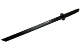 Defender High Quality Deluxe 27.5" Stainless Steel Ninja Black Sword with Sheath