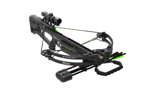 Barnett Quad Edge 340 Crossbow  125lbs Package w/4x32 Scope no string stop