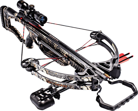 Barnett Raptor FX3 Realtree Hardwoods 150 lbs Crossbow Package with 4x32 Scope