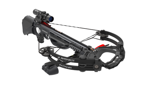 Barnett Ghost 410 CRT Crossbow 185lbs Pkg w/Scope,Quiver,Arrows