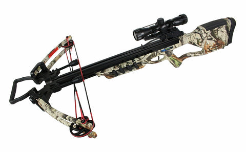 175 LBS Cobra Compound Hunting Crossbow W/ Fiber Glass Limb Woodland Camo