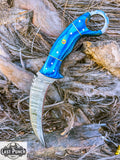  8.5" Damascus Steel Blade Hunting Knife Reliable Sharp & Stylish With Sheath
