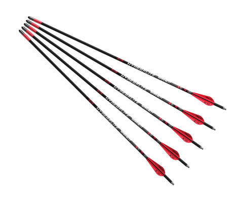 Barnett Hyperflite™ 22" Arrow - 5 Pack Hunting Crossbow Arrows 