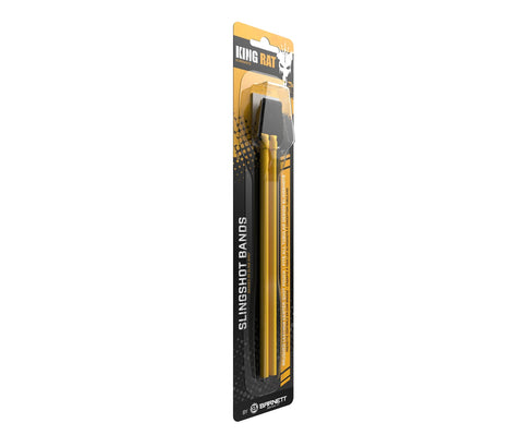 Barnett King Rat Slingshots Band Yellow Color