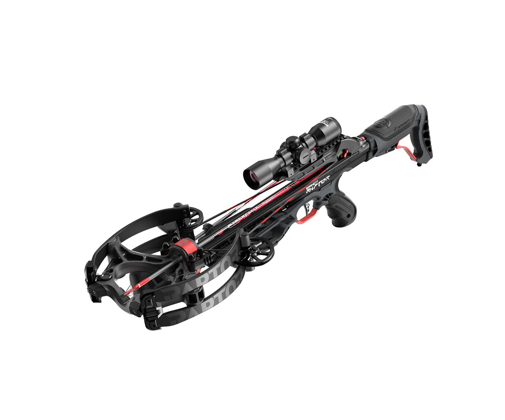 Barnett Hyper Raptor 410 Crossbow Package With 4 x 36 Illuminated Mult ...