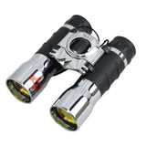 Perrini 16X42 High Powered Compact Ruby Coated Lens Binoculars Chrome Color