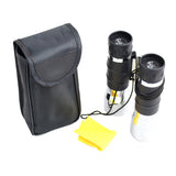 Perrini 16X42 High Powered Compact Ruby Coated Lens Binoculars Chrome Color
