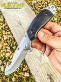 8.5" Fish Hook Blade Spring Assisted Knife Pocket Folding Knife with Belt Clip