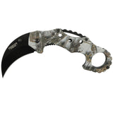 Defender-Xtreme Spring Assisted Folding Knife 3CR13 Steel