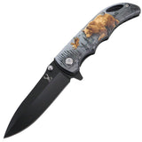 TheBoneEdge 7" Stainless Steel Spring Assisted Folding Knife