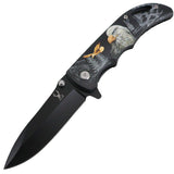 TheBoneEdge 7" Stainless Steel Spring Assisted Folding Knife