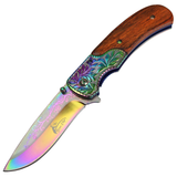 TheBoneEdge 8.5" Spring Assisted Folding Knife New