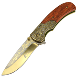 TheBoneEdge 8.5" Spring Assisted Folding Knife New