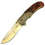 TheBoneEdge 8.5" Spring Assisted Folding Knife New