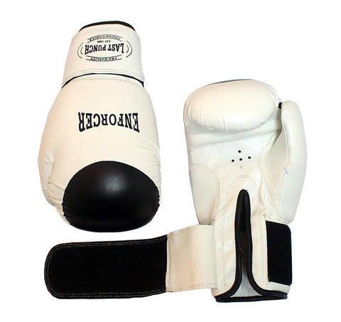 White Pair Pro Boxing Gloves For Training Exersice Boxers
