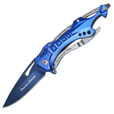 Defender 8" Premium Collection Spring Assisted Folding Knife Blade