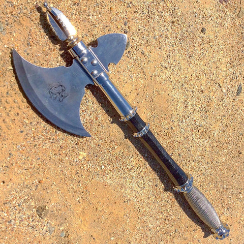 Defender Medieval Stainless Steel Hunting Tactical Survival Axe