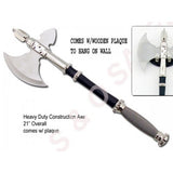 Defender Medieval Stainless Steel Hunting Tactical Survival Axe