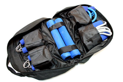 New Work Out Kit With Carrying/ Storage Case 4 Pc Set
