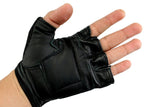 Leather Gloves Black Color