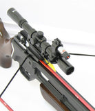 150 lbs Crossbow Laser +Scope + 8 Arrows crossbow
