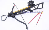 MK-180 Hunting Crossbow +Red Dot Scope+Arrows cross bow
