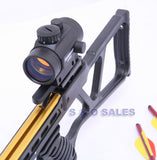 MK-180 Hunting Crossbow +Red Dot Scope+Arrows cross bow