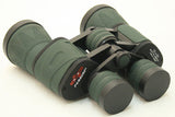 10X60 Green Perrini Binoculars High Resolution, Ultra Compact With Carrying Case