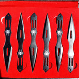 Set of 6 Throwing Knives With Gift Box