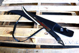 Defender-Xtreme 25" Fantasy Full Tang Ninja Sword Black Blade Nylon Cord Handle with Sheath