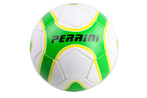 Indoor Outdoor Green & White Color Soccer Ball Size 5