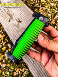 8.5" Spartan Sword Design Spring Assisted Knife Belt Clip Folding Pocket Knife