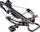 Barnett Recruit Tactical Compound 130 lbs Black Crossbow Package w/ Red Dot Sight