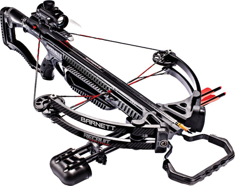 Barnett Recruit Tactical Compound 130 lbs Black Crossbow Package w/ Red Dot Sight