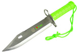 13" Zomb-War Bayonet Survival Knife Stainless Steel with Sheath