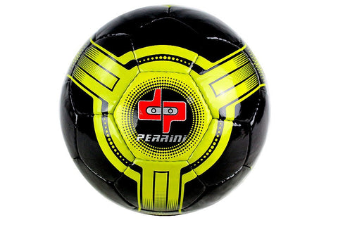 Perrini Futsal Official Size 4 Soccer Ball Black and Yellow