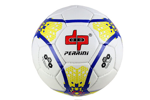 Perrini Tacno Material Official Size 5 Soccer Ball Yellow and Blue