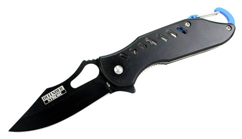 6.5" Defender Xtreme Pocket Folding Knife Blade with Key Chain Clip Mixed Colors