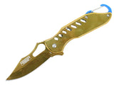 6.5" Defender Xtreme Pocket Folding Knife Blade with Key Chain Clip Mixed Colors