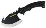 Hunt-Down TacticalHunting Survival 10.5" Axe Black Rubber Handle