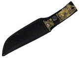 11"Defender-Xtreme Full Tang Hunting Tactical Survival Knife Woodland Brown Camo