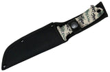 11" Defender-Xtreme Full Tang Hunting Sharp Knife Gray Digital Camo