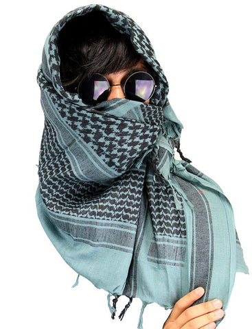 Military Lightweight Shemagh Tactical Scarf Teal