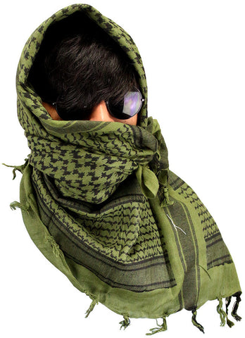 Military Lightweight Shemagh Tactical Scarf Green
