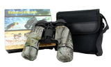 10X36 Hunt-Down Camo Waterproof Binoculars with Nylon Carrying Case