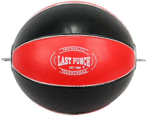 Last Punch Red And Black Double Swivel Speed Ball