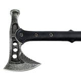 Defender Deluxe 15" Stonewash Blade Hunting Axe with Sheath Outdoor Camping Axe