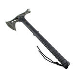 Defender Deluxe 15" Stonewash Blade Hunting Axe with Sheath Outdoor Camping Axe